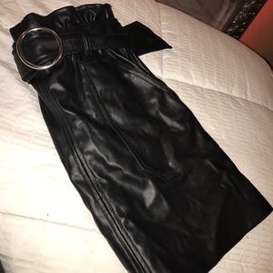 Leather Zara skirt